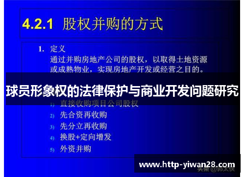 球员形象权的法律保护与商业开发问题研究