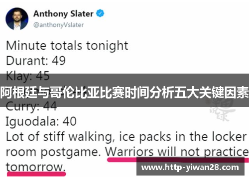 阿根廷与哥伦比亚比赛时间分析五大关键因素